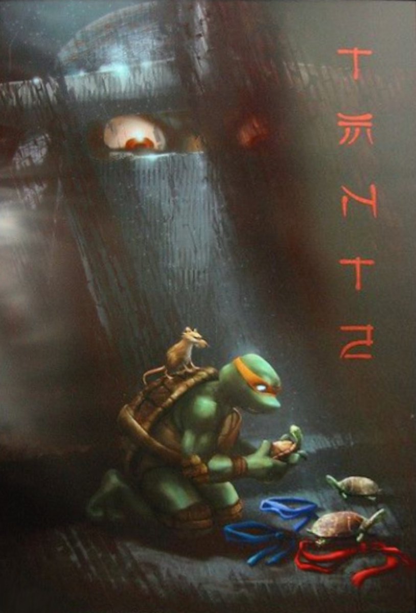 TheOldTurtleDen's tweet photo. Concept poster for the unmade TMNT 2007 movie sequel https://t.co/1bbqX6UXiQ