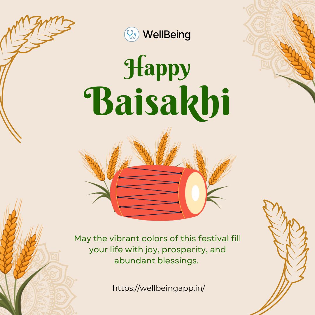 app_wellbeing's tweet photo. This Baisakhi, letโs sow the seeds of good health and harvest a lifestyle rooted in wellness. ๐พ๐ช
#Baisakhi #WellnessJourney #WellbeingApp #SowWellnessReapBalance https://t.co/HG5cjGPDle