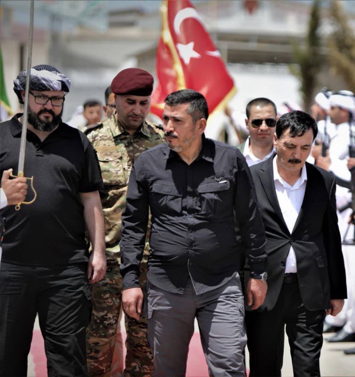 KarinaKarapety8's tweet image. The commander of the Sultan Murad division, Fehim Ertugrul Isa, has been appointed Deputy Minister of Defense of #Syria.
Does #EU really believe that the #GreyWolves are not a terrorist organization, and that the new authorities of Syria are &quot;progressive&quot; jihadists?
#MiddleEast