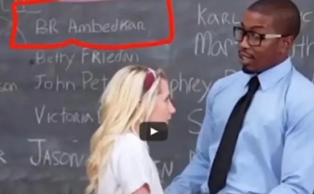 Babasaheb be like- Itna naam bhi nahi karna tha.