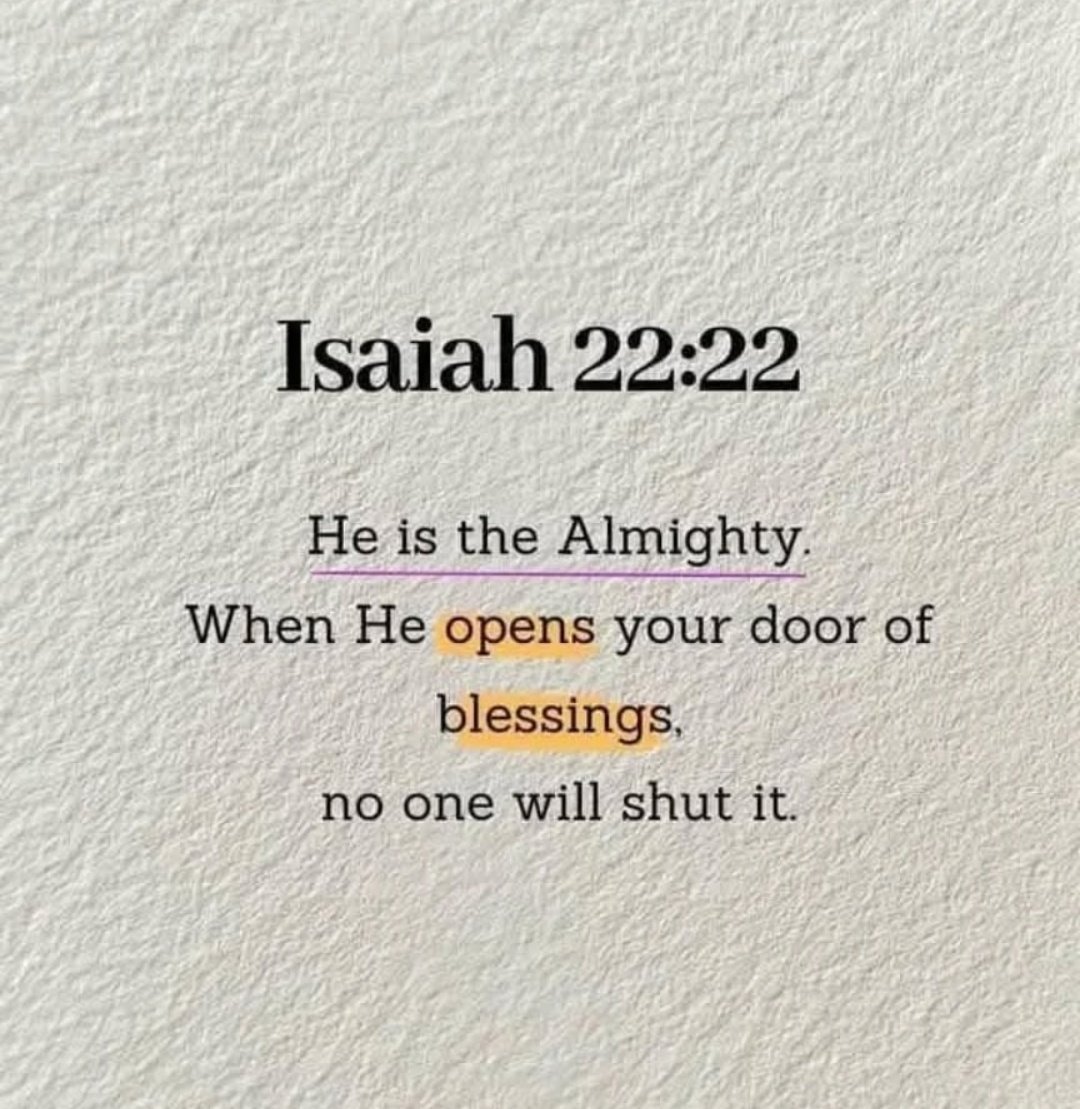ISAIAH 22:22