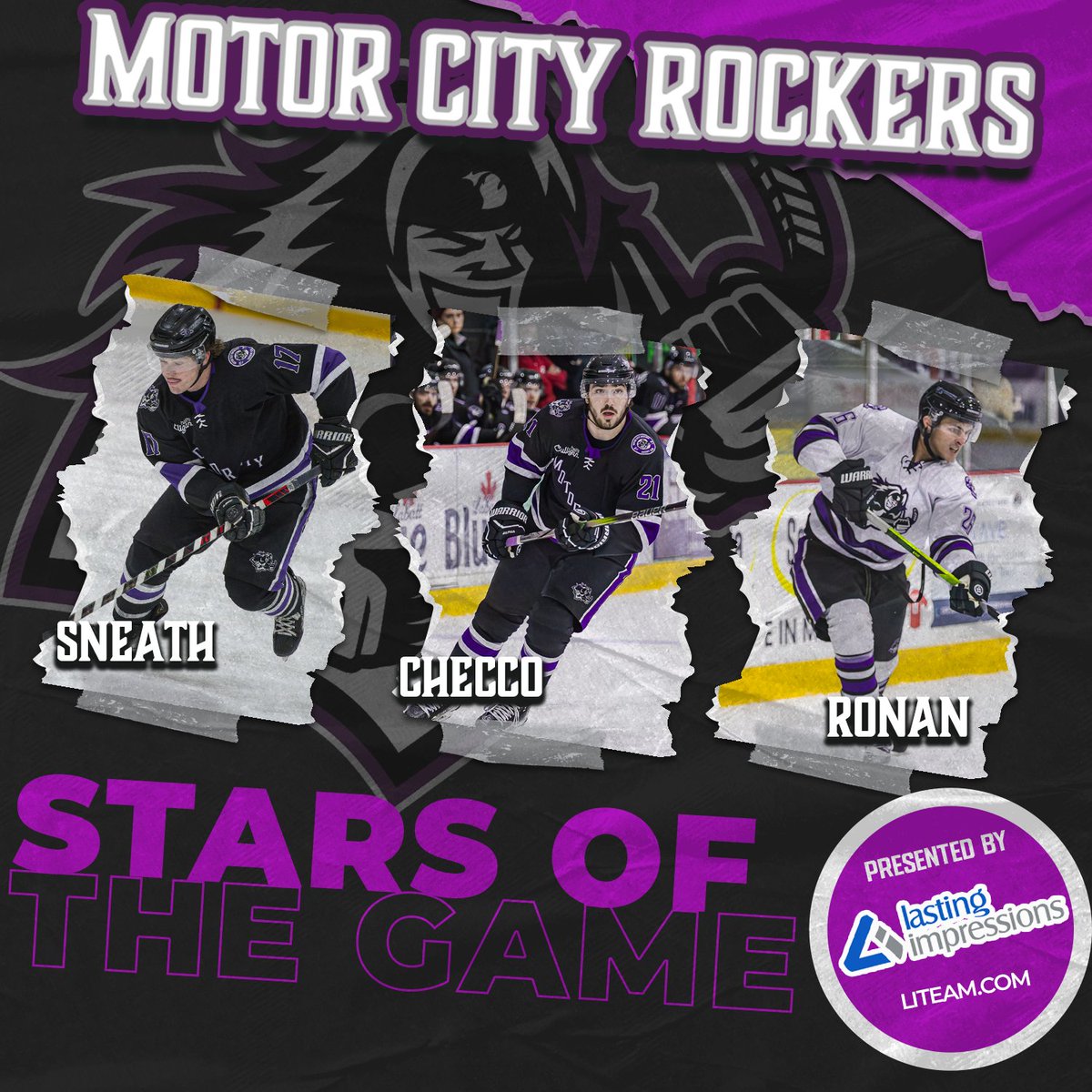 Here are your Lasting Impressions Players of the Game for the final regular season home game!