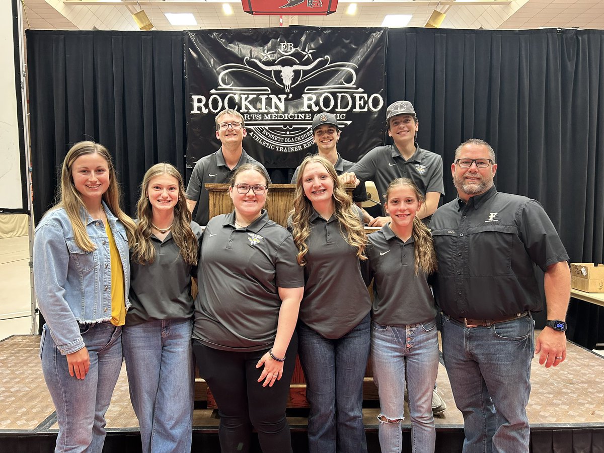 Grateful for days like this!!
Today we had the privilege of attending the Everett Blackburn Rockin’ Rodeo Sports Medicine Clinic at Howard College. Our students dove into learning and growth while gaining confidence as they prepare for the upcoming state competition.