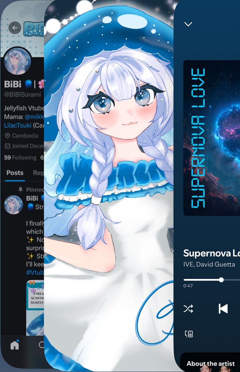 BiBiSorami's tweet photo. A cutest trend! Introduce yourself next! 

Profile 🪼 OC 🌊 song 💙 https://t.co/UaSvDCn7q1