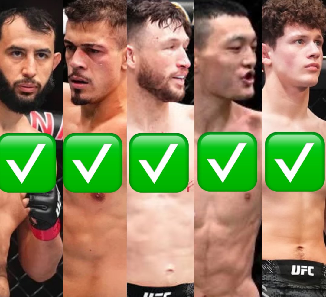 AlexCaruso's tweet photo. 9-0 START ON UFC✅✅✅✅✅✅

4 Wins away from 13-0👀

Dominick Reyes def Krylov✅
Dan Ige def Woodson✅
Virna Jandiroba def Yan✅
Chase Hooper def Miller✅
Julian Erosa def Elkins✅
Michał def Dumas✅
Sumudaerji def Raposo✅
Marco Tulio Silva def Gore✅
Nora Cornolle def Cowan✅ https://t.co/C4Zbg6Z4Nc