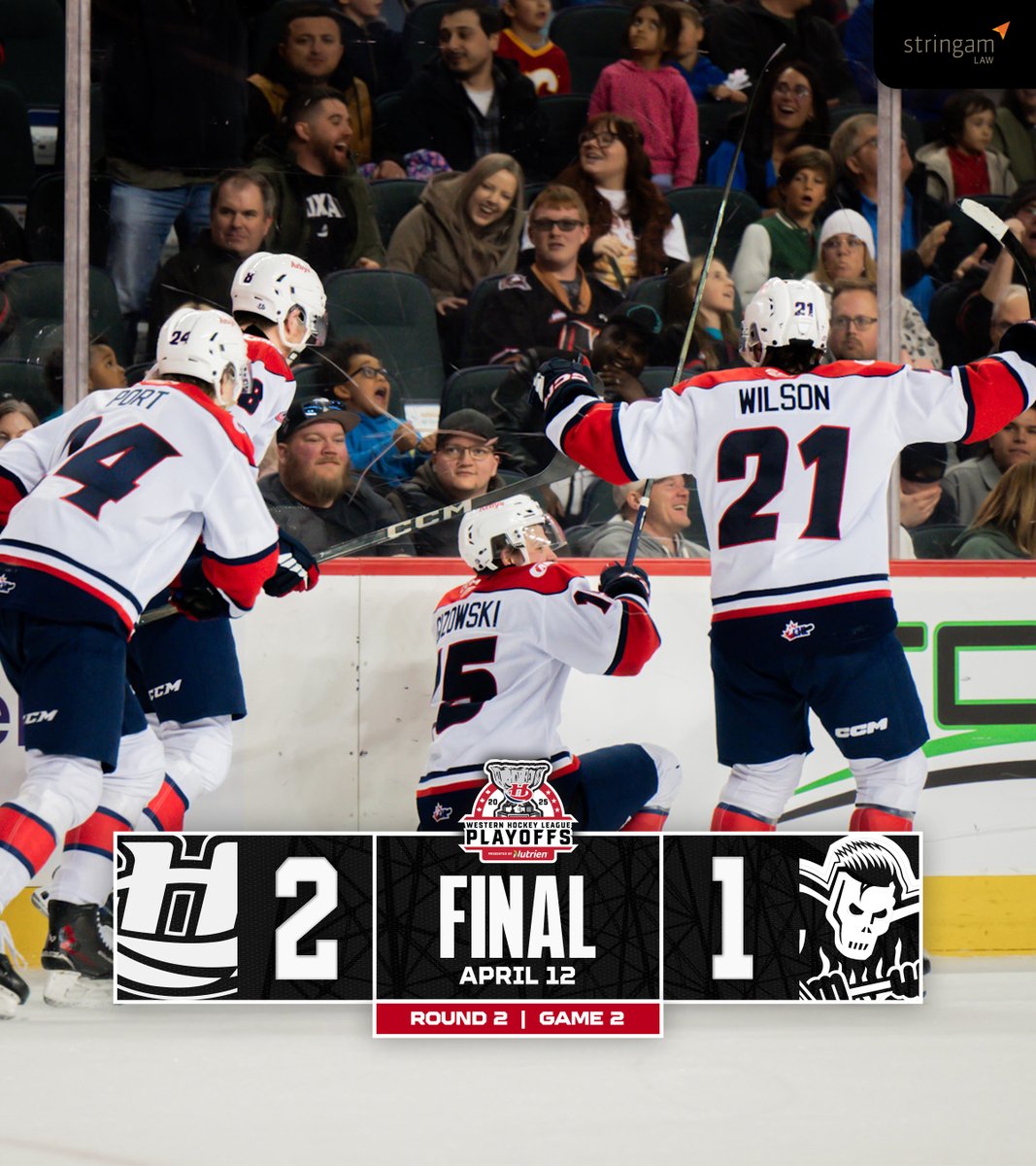 CANES BRINGING HOME A 2-0 LEAD IN ROUND 2!!

GAME 3 GOES TUESDAY <a href="/VL_Arena/">VisitLethbridge.com Arena</a> 

GET YOUR TICKETS NOW ➡️ shorturl.at/jie9q

#WHLPlayoffs #FeedingTheFuture