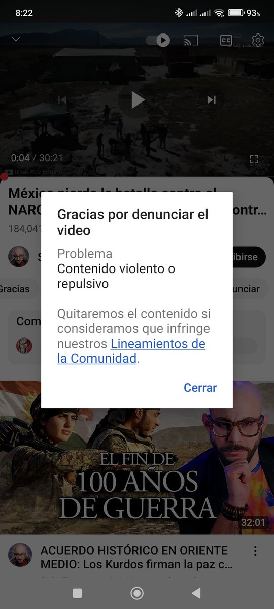 molotovmx's tweet image. 🚩 Favor de Denunciar video de YouTube 🚩
Gracias.