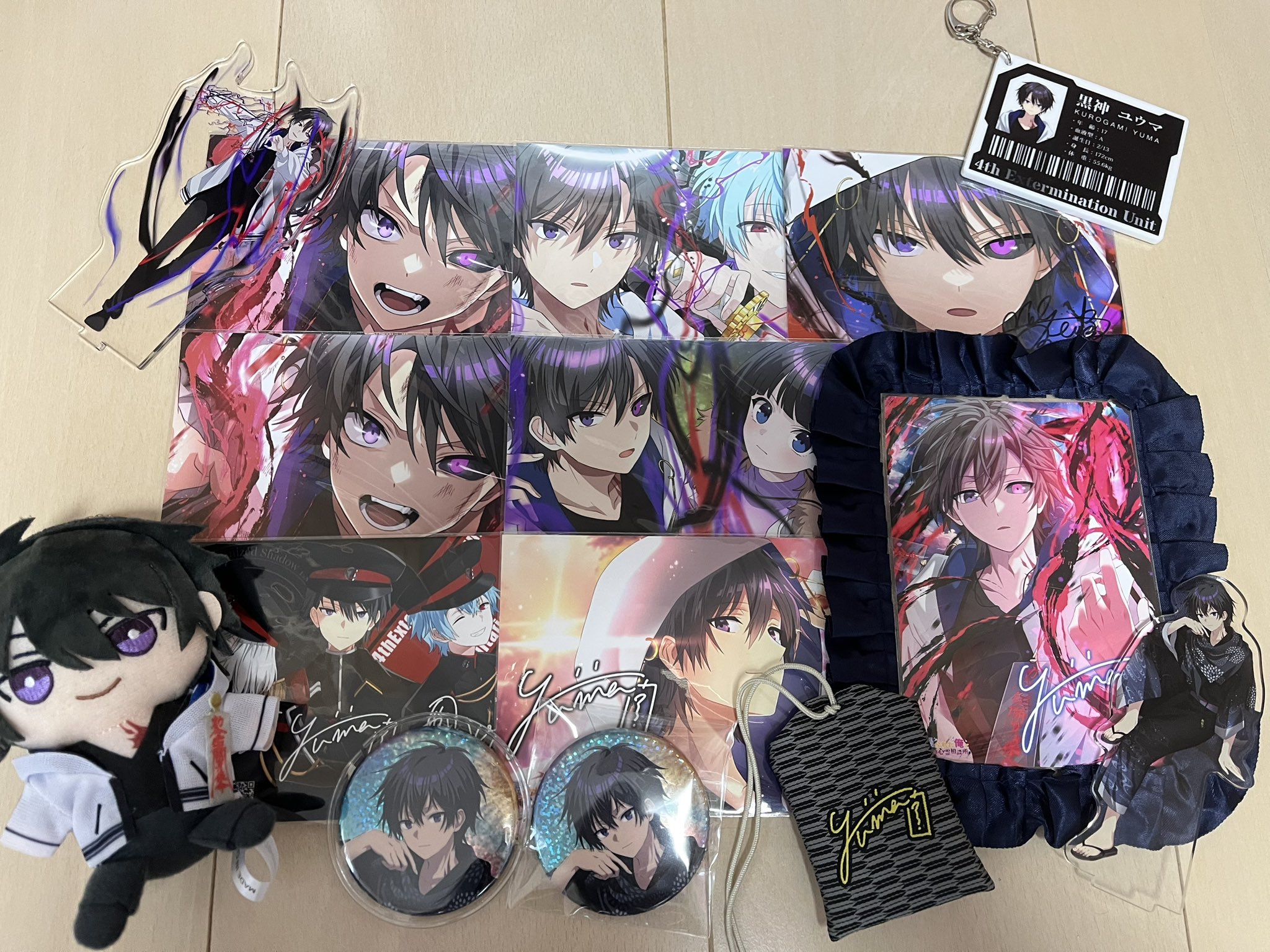 限定品』俺クロ 2周年キャラアート 限定品】俺クロ サイン入り