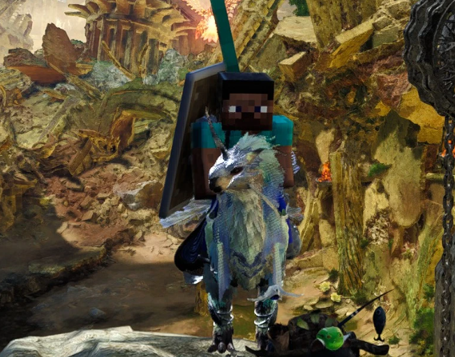 MidnightBoshi's tweet photo. MONSTER HUNTER WILDS MODS HAVE PEAKED https://t.co/XQ5G9m85xM