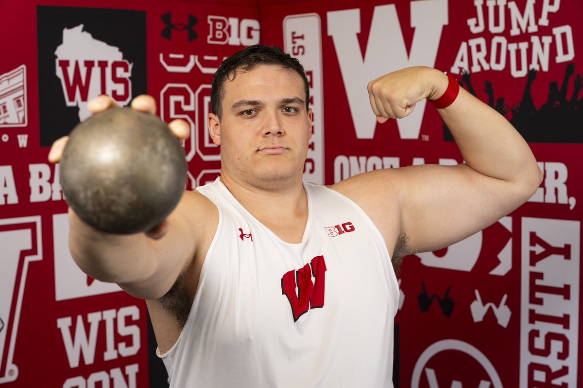 Wisconsin Track & Field and Cross Country (@badgertrackxc) on Twitter photo Leading the pack 💪
<a href="/JasonSwarens/">Jason Swarens</a> wins the shot put, three members of UW place in the top-10! 👀
1. Jason Swarens - 66-2 1/2 (20.18m)
6. Joseph White - 61-5 (18.72m)
7. Andrew Stone - 60-10 3/4 (18.56m)
16. Kyle Clabough - 56-8 (17.27m)
#Badgers || #OnWisconsin Leading the pack 💪
<a href="/JasonSwarens/">Jason Swarens</a> wins the shot put, three members of UW place in the top-10! 👀
1. Jason Swarens - 66-2 1/2 (20.18m)
6. Joseph White - 61-5 (18.72m)
7. Andrew Stone - 60-10 3/4 (18.56m)
16. Kyle Clabough - 56-8 (17.27m)
#Badgers || #OnWisconsin