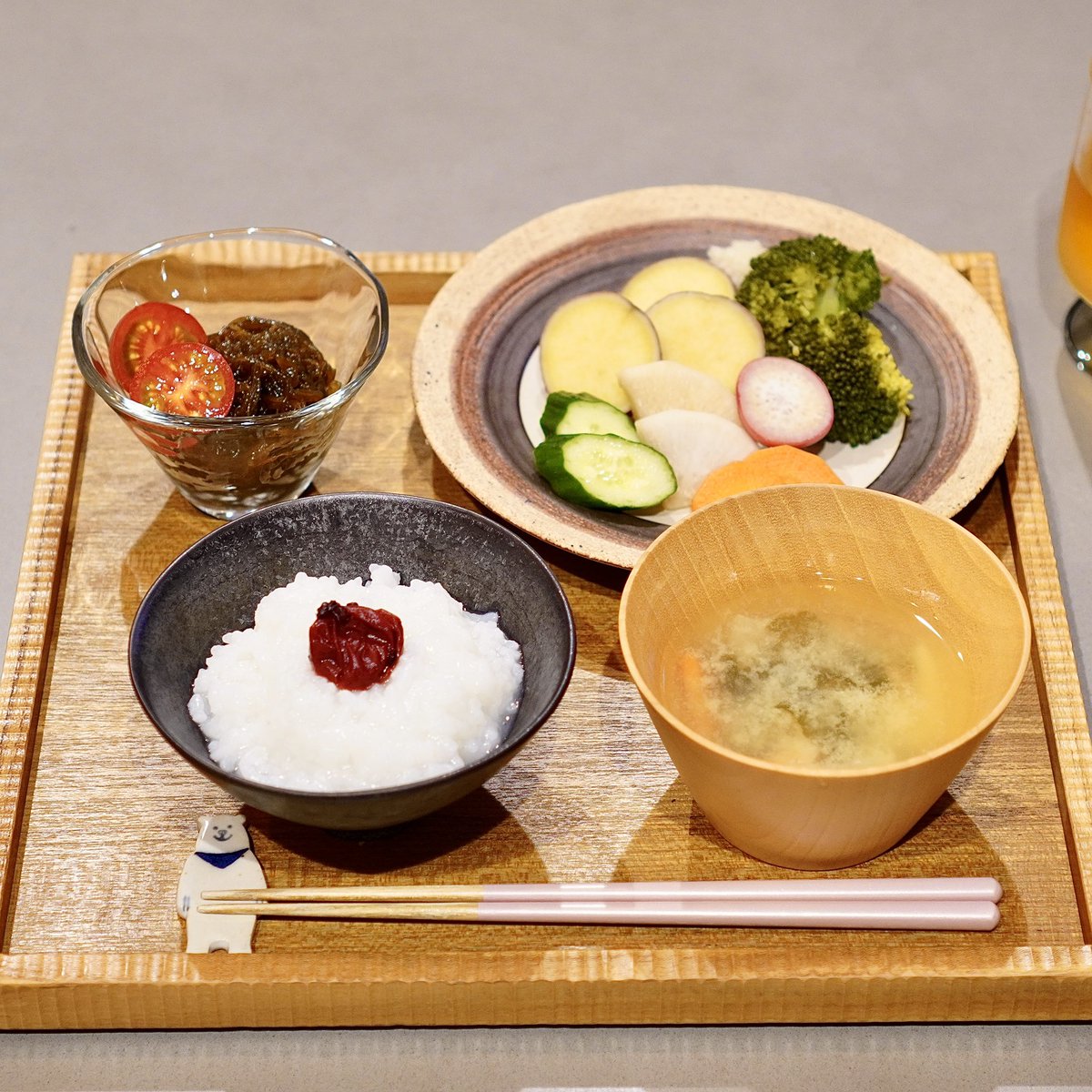 Lii_log's tweet photo. ファスティング後の回復食🌿

#おうちごはん https://t.co/CxHMNwnhNm