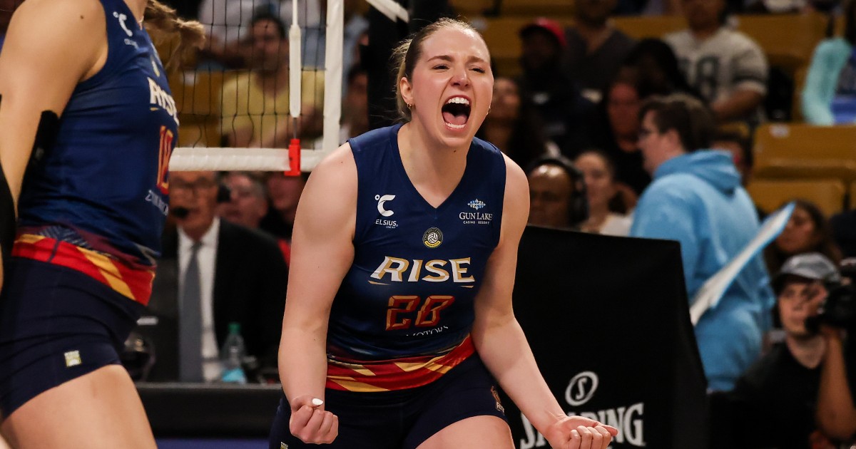The Rise took down the Ignite in five sets, racking up 24 blocks — tying the Pro Volleyball Federation single-match record — and posting a franchise-best 93 digs. #RiseABOVE

RECAP &gt;&gt; bit.ly/43S3X1w