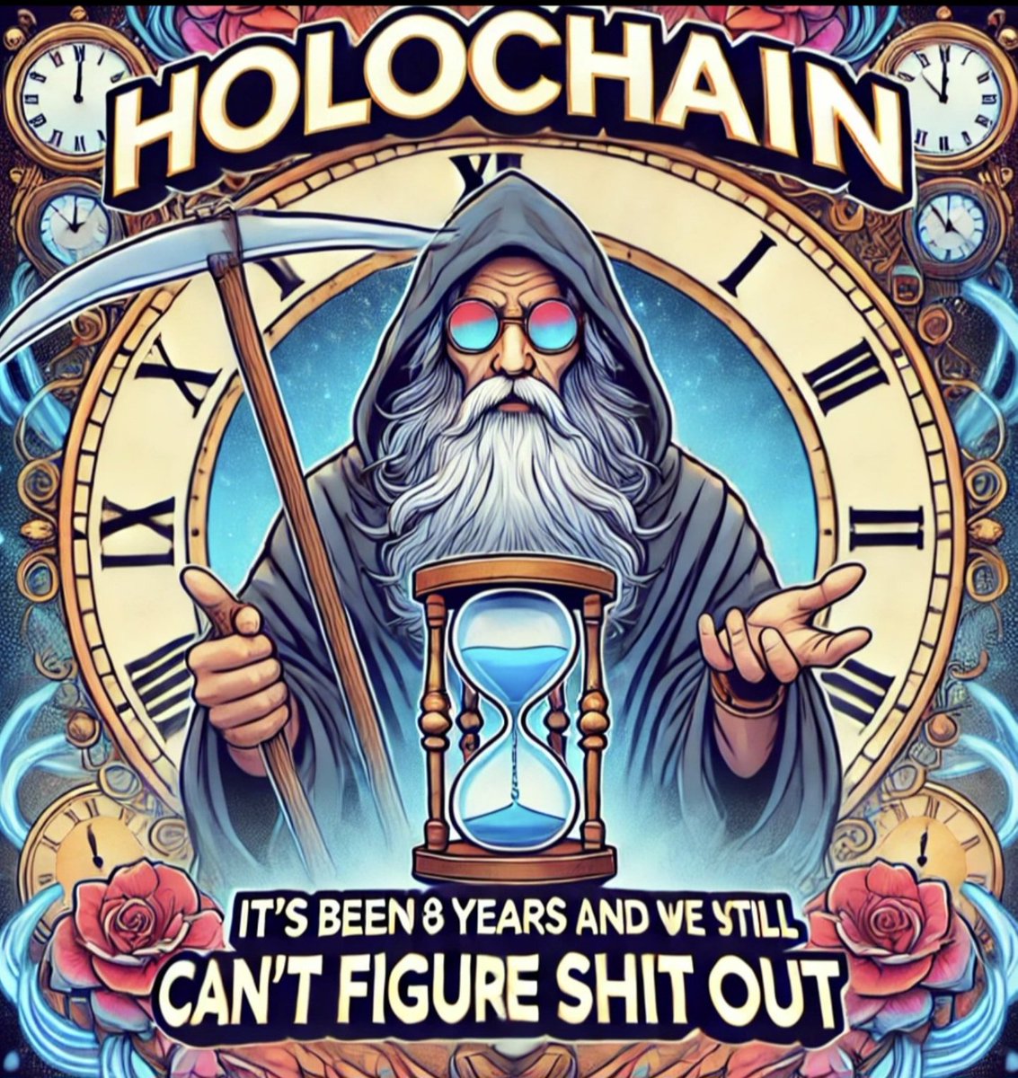 RockingHorseShi's tweet photo. hopeless is the only explanation.

See you guys in a few weeks/months st $0.0003 when $Hot depin prices are fully realised as the market wakes up from this ongoing Holochain scam. 

✌️ https://t.co/udvAHJZOaq