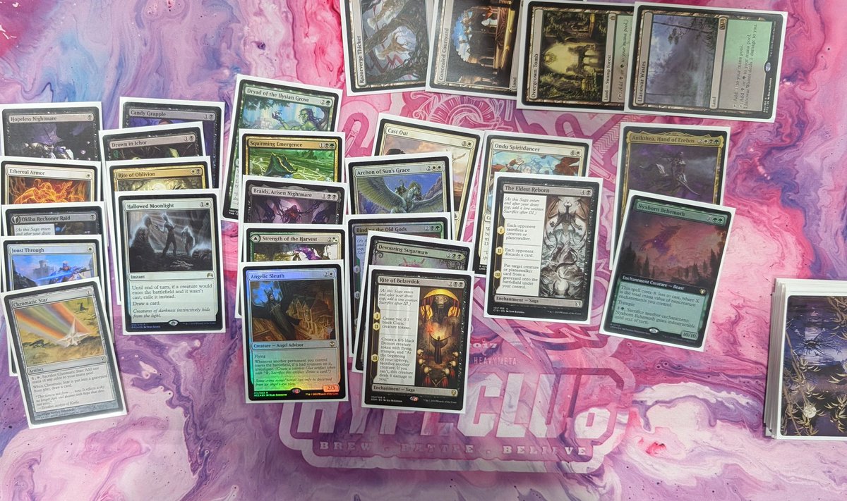offensivemtg's tweet photo. Drafted some fun decks at @BostonCubeParty 

Great even, excited for day 2 even with my losing record. https://t.co/2DadWczCxf