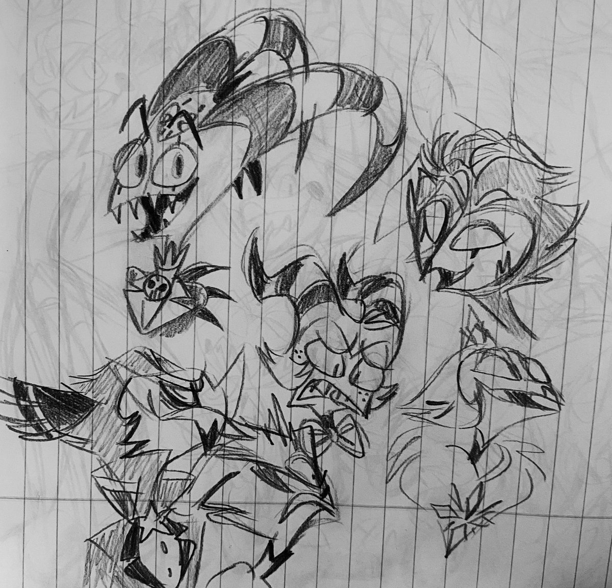 Beakie mouths

#HelluvaBoss #HelluvaBossFanart #Blitzo #Stolas #Moxxie #Andrealphus #Stella #Vassago