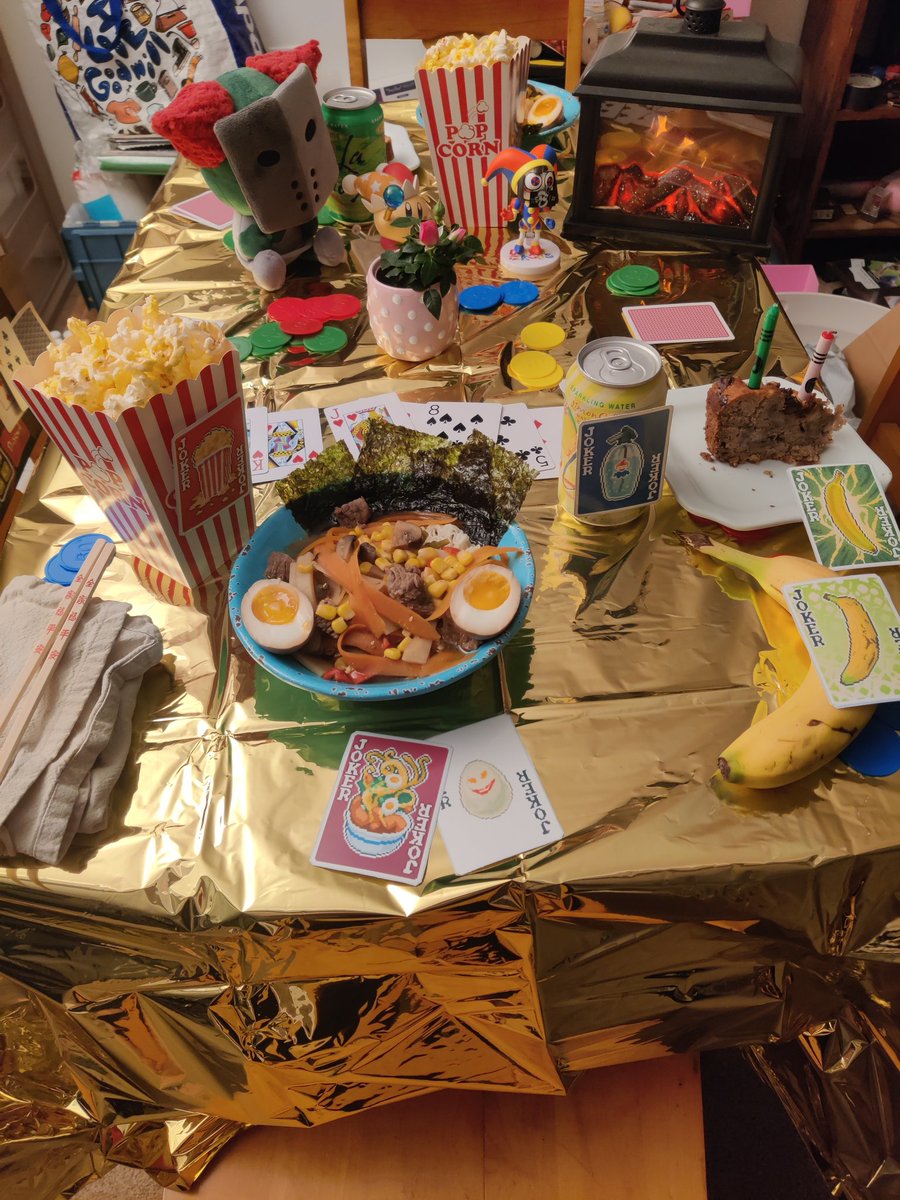 ScubaSam808's tweet image. Homemade ramen for the Balatro Café I made for my partner's Birthday 🥳🃏🍜 #Balatro