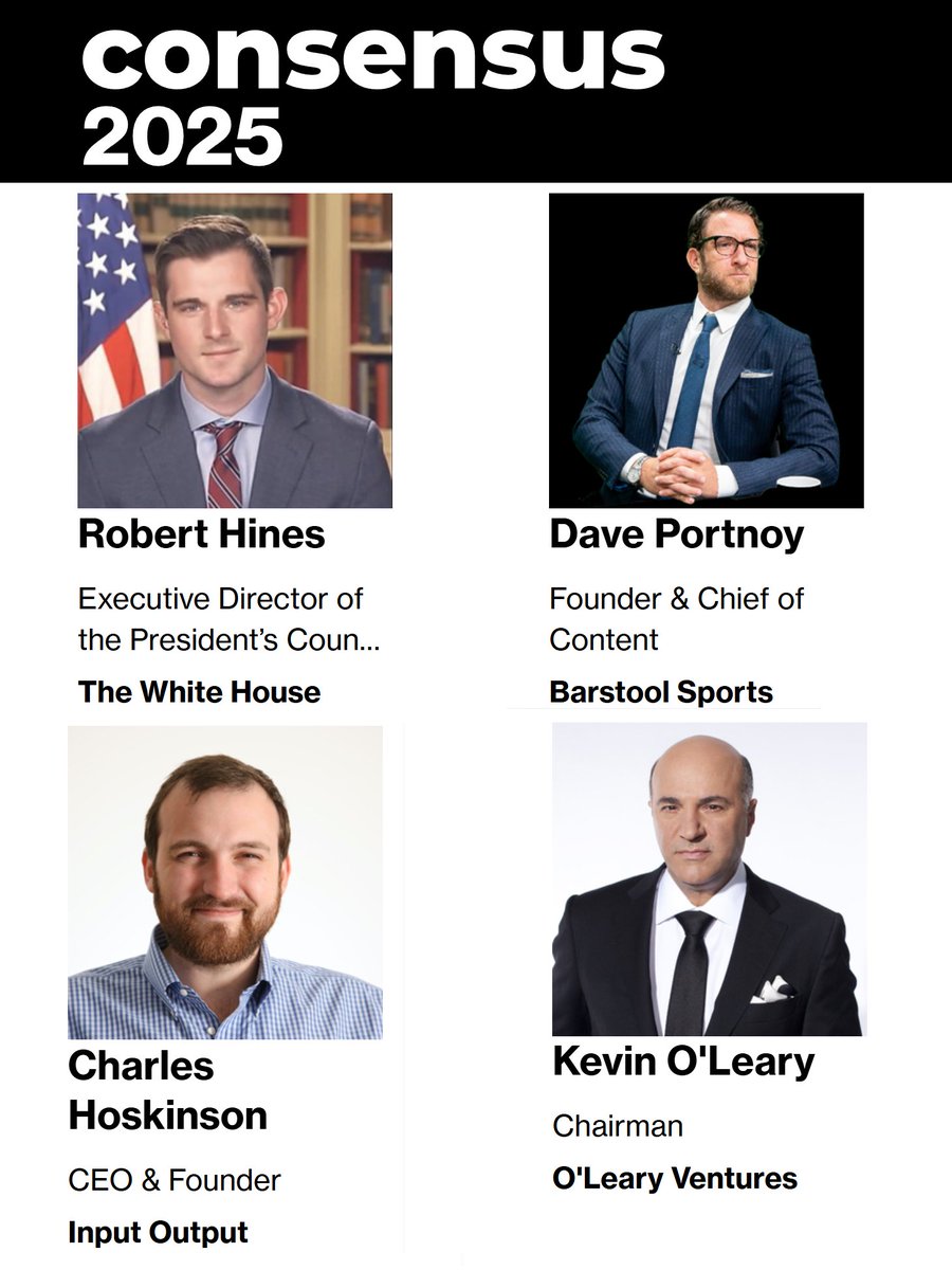 Probably easier to post which conferences <a href="/IOHK_Charles/">Charles Hoskinson</a> is not speaking at! #Cardano