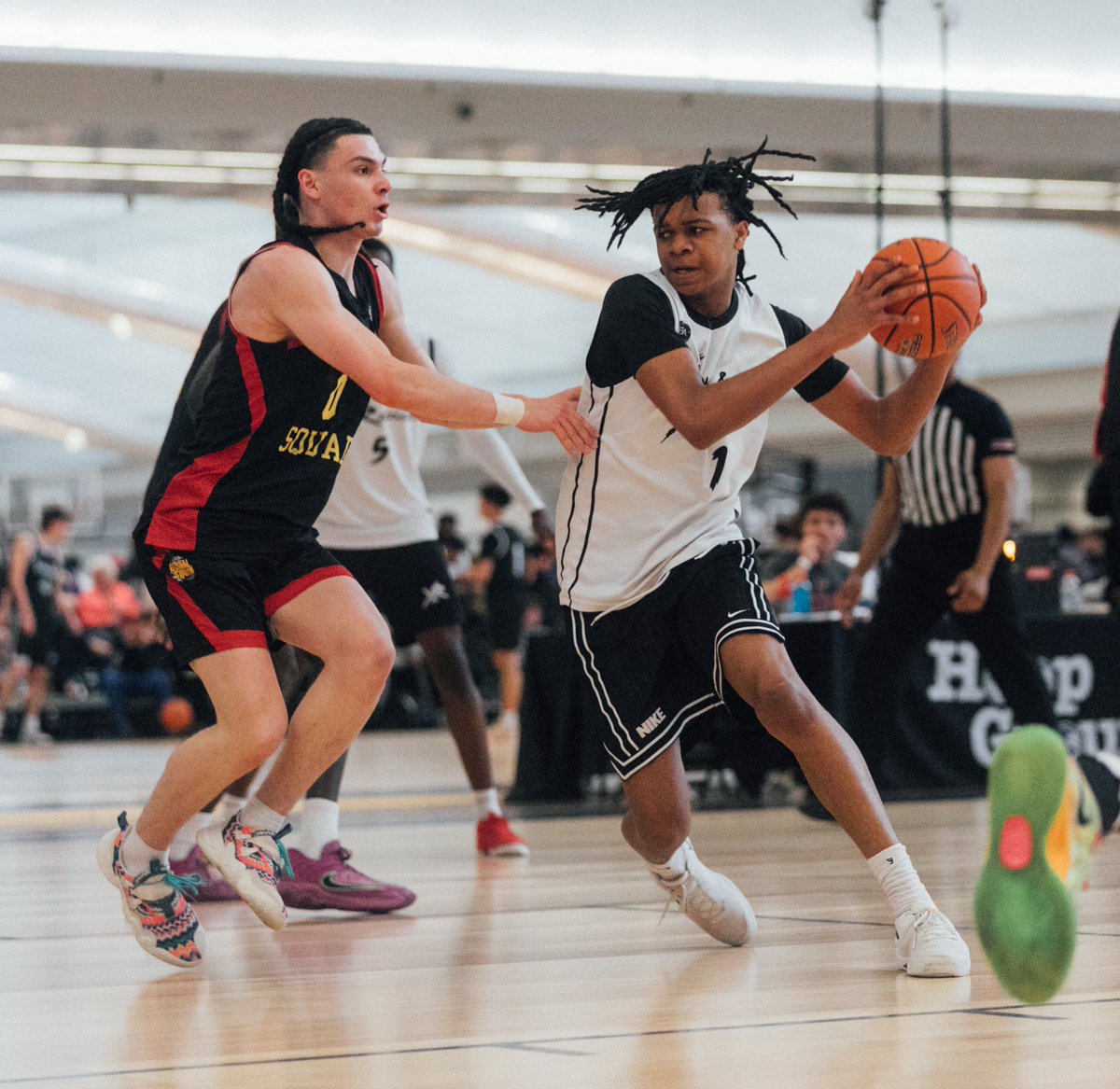 Paul Biancardi (@paulbiancardi) on Twitter photo An outstanding day of competition <a href="/TheHoopGroup/">Hoop Group</a>. #HGJamFest
Notable performances:
Darius Bivins 2026
Alexander Egbuonu 2026
TJ Crumble 2026
Willie Foster 2026
Taylen Kinney 2026
Adam Oumiddoch 2026
Mason Lockett 2026
Stephen Brown 2026
Noah Williams 2026
Amir Jenkins 2026 An outstanding day of competition <a href="/TheHoopGroup/">Hoop Group</a>. #HGJamFest
Notable performances:
Darius Bivins 2026
Alexander Egbuonu 2026
TJ Crumble 2026
Willie Foster 2026
Taylen Kinney 2026
Adam Oumiddoch 2026
Mason Lockett 2026
Stephen Brown 2026
Noah Williams 2026
Amir Jenkins 2026