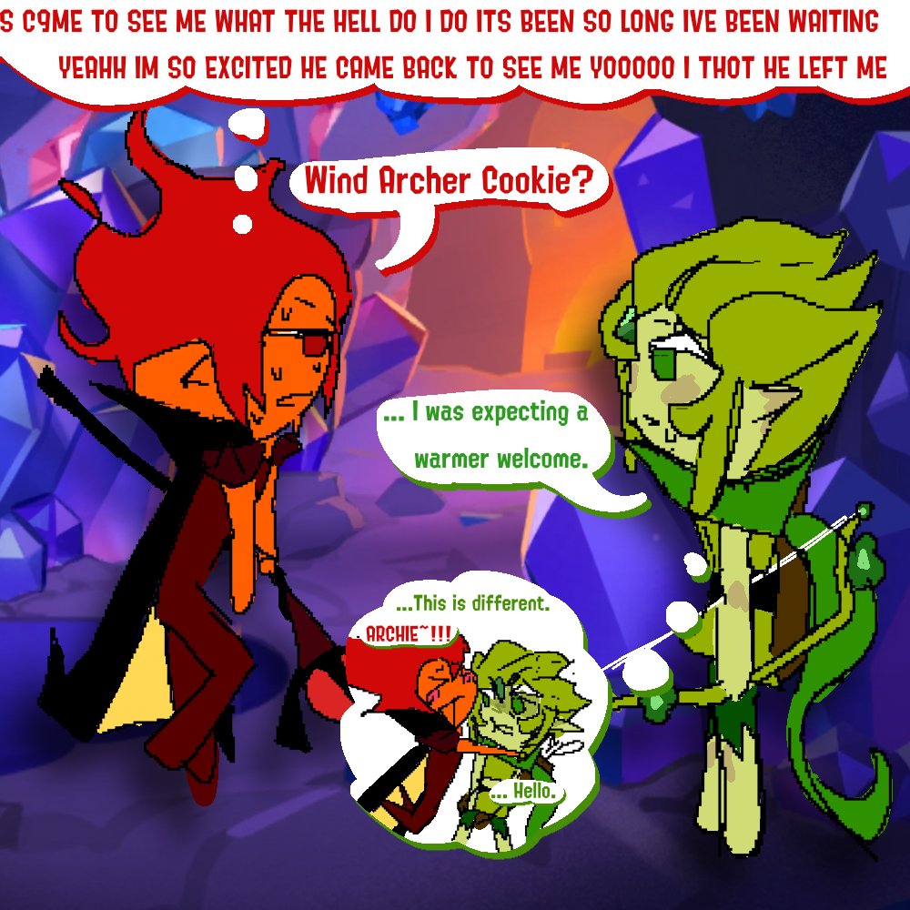 OPISTHOTUETHIS's tweet photo. what they ACTUALLY thought of when they met again. (MAY BE /OOC i made this for fun) 
#firewind #crkfanart https://t.co/YzRFkqS7O6