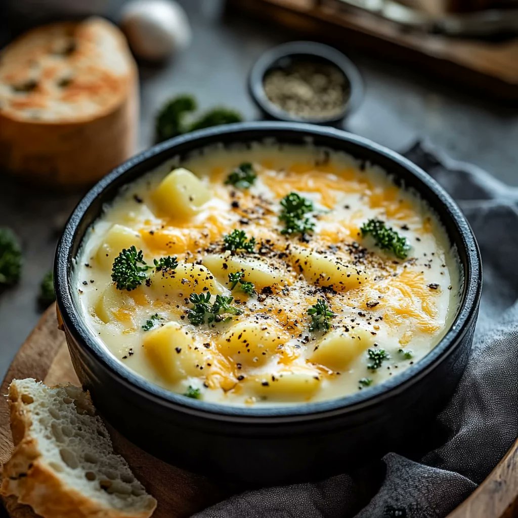 millyrecetas's tweet image. Sopa de Papas con Queso Cheddar, Ajo y Hierbas: Confort en Cada Cucharada millyrecetas.wordpress.com/2025/04/09/sop… 

#RecipeTopics #FelizSabadoParaTodos #Recetas