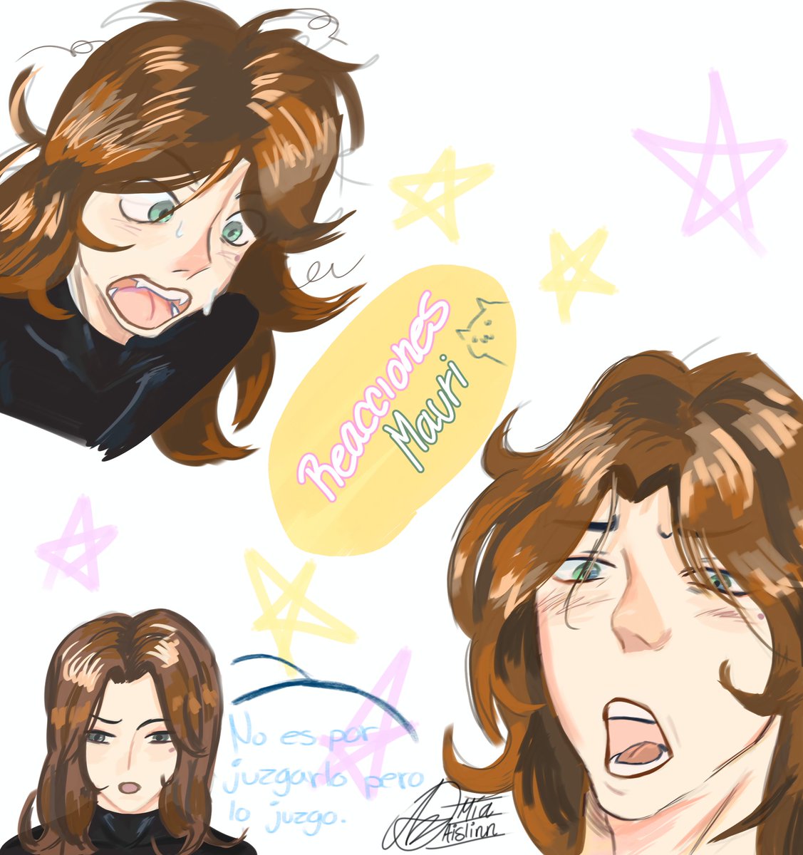 Glup76's tweet photo. Reacciones Mauri jsjs
Espero y les guste mucho!♡
#MauriARTE https://t.co/Jo7XHx5Sua