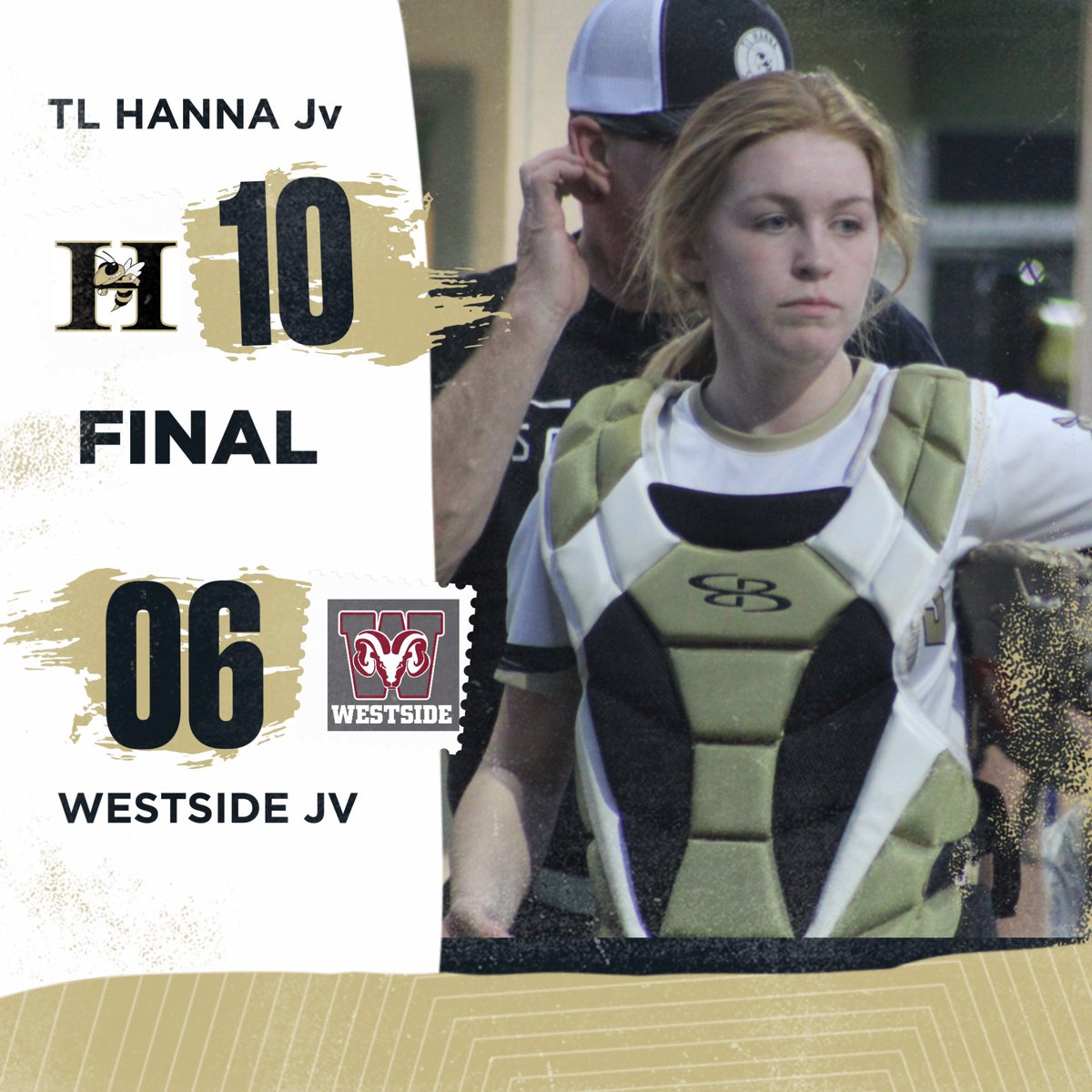 TL Hanna Sports Updates (@tlh_updates) on Twitter photo JV Softball defeated Westside JV 10-6. Brice Bradley was 2-4 with 2RBIs & 2 runs scored, Bren McCoy went the distance to get the win giving up 3 hits, 3walks while striking out 8. <a href="/TLHanna_AD/">Thomas Bell</a> JV Softball defeated Westside JV 10-6. Brice Bradley was 2-4 with 2RBIs & 2 runs scored, Bren McCoy went the distance to get the win giving up 3 hits, 3walks while striking out 8. <a href="/TLHanna_AD/">Thomas Bell</a>