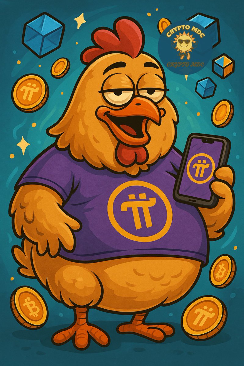 nhuminhvo6879's tweet photo. Gà gì đâu mà bụng to hơn ví cold wallet!
Ngủ mơ cũng thấy Pi , tay thì ôm điện thoại như ôm lệnh chờ khớp.
Ăn ít, hold nhiều, nói ít, meme nhiều.
Chưa biết khi nào moon, nhưng biết chắc: gà này không bán!
#HodlerGà #PiLover #CryptoMDC #GàsiêuphệMDC https://t.co/HJxMrHgTe6
