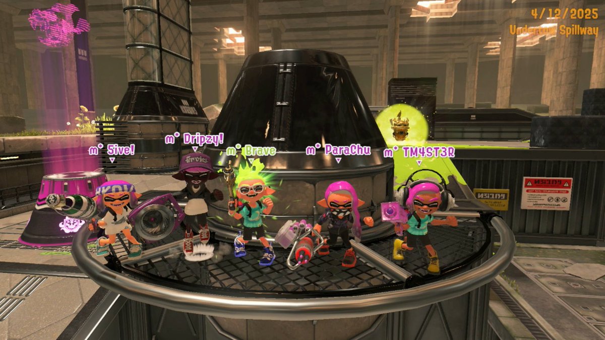 magnolia__spl's tweet image. magnolia wins our first tournament! 1st in MIKU MIKU BEAM!!! 12!

@ParaChu_ 1, 2, 3, MIKU MIKU BEAM!
@TM4ST3R "The Jr. NA"
@OhMyDripzy “HOW DO YOU SQUIDBAG US AND STILL LOSE”
@_fifths 🕐
@Brave_SSB Rabbit Hole Deco 27 Miku