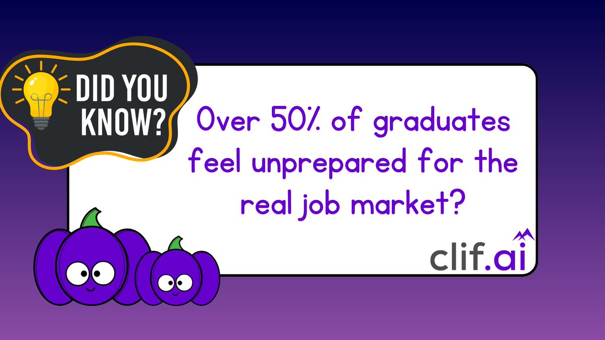 ClifAINY's tweet photo. The degree is just the beginning.
#CLIFAI bridges the gap between college and career with personalized career guidance and mentorship
Try Now - https://t.co/is82eS7Uhg
#CareerTips #Networking #CLIF #Career #CareerGuidance #CareerGrowth #BestAIStartup #BestAICompany #Learning https://t.co/ME5xUg1bkx