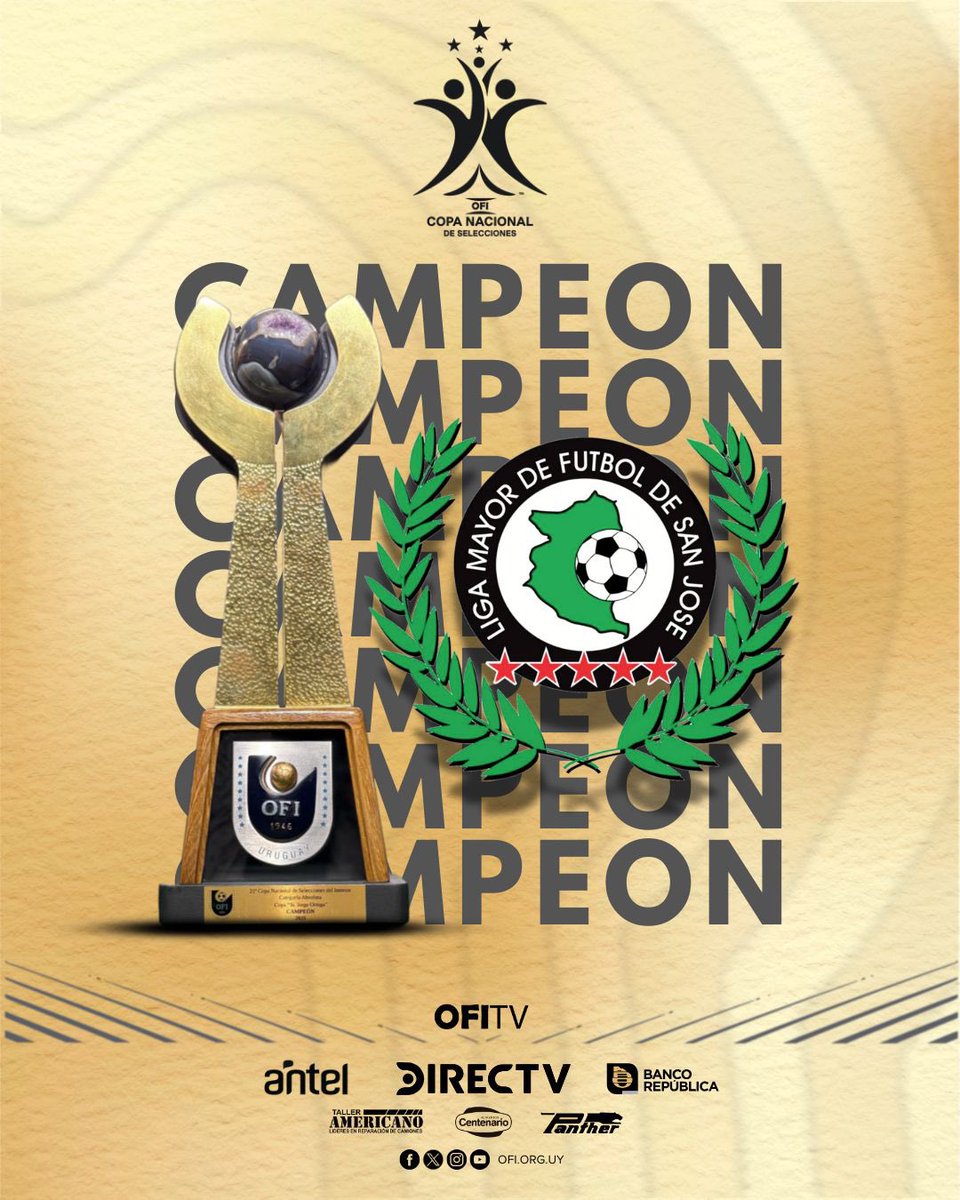 La fiesta es maragata.

𝐒𝐚𝐧 𝐉𝐨𝐬é 𝐜𝐚𝐦𝐩𝐞ó𝐧 𝐝𝐞𝐥 𝐈𝐧𝐭𝐞𝐫𝐢𝐨𝐫 2025 

#NuestroMundial