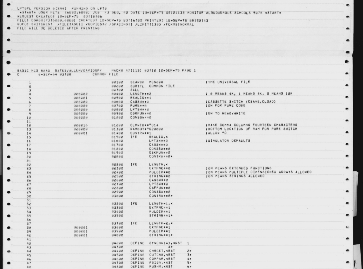saurabhjdas786's tweet image. Right here, we are looking at some pretty BASIC history.

Well, here&apos;s an Interpreter.....
source - gatesnotes.com/microsoft-orig…

#microsoft #opensource