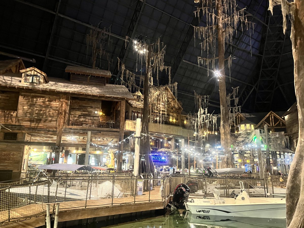 In Memphis,TN for The Cochran Classic. A visit to Bass Pro’s Pyramid on the Mississippi River this evening!