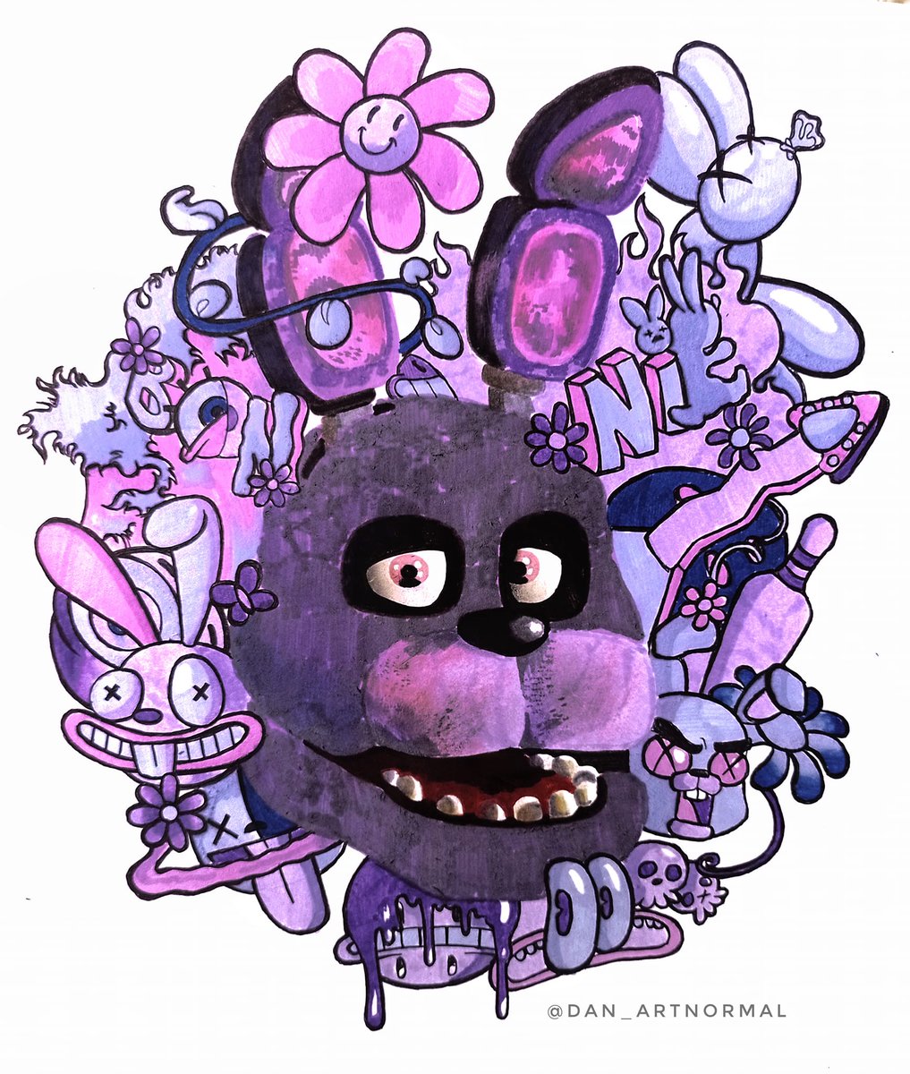 DanAnormal's tweet photo. Well, here you have the 4 original animatronics in the "doodle" style, tell me, who you want to see next in this style?
Let me know... 🎨

#art #fnafart https://t.co/G7QGq4KfY7