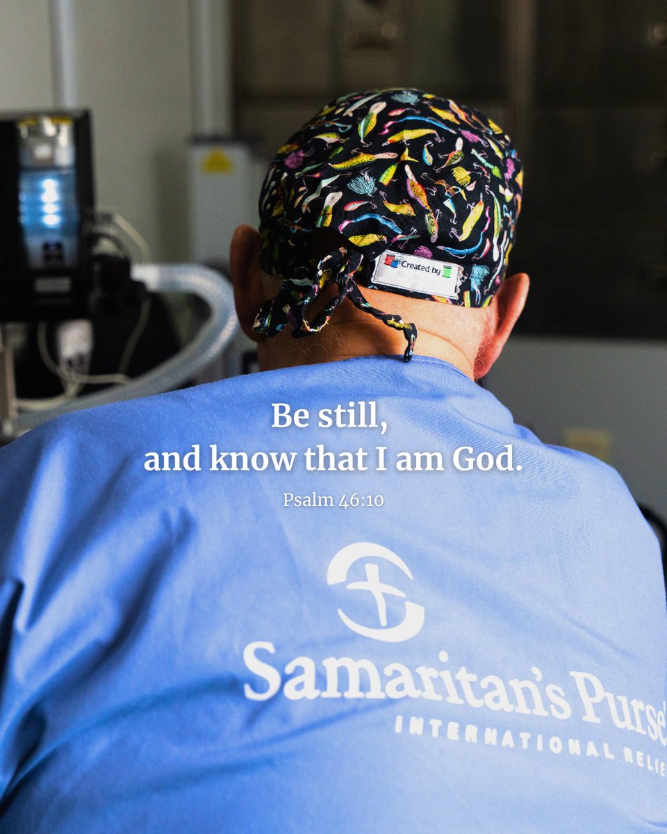 He says, “Be still, and know that I am God; I will be exalted among the nations, I will be exalted in the earth.” (Psalm 46:10) 💙