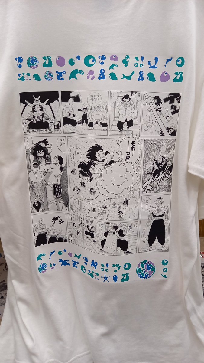 関西万博ドラゴンボールコラボTシャツ、なんとバックプリントも入っ