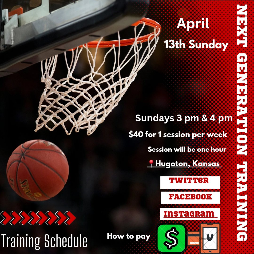 Workouts tomorrow at 3 pm and 4 pm.