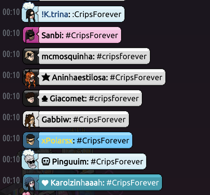cripsbando's tweet photo. nunca vai acabar #CRIPSFOREVER https://t.co/qcjQP5sUs3