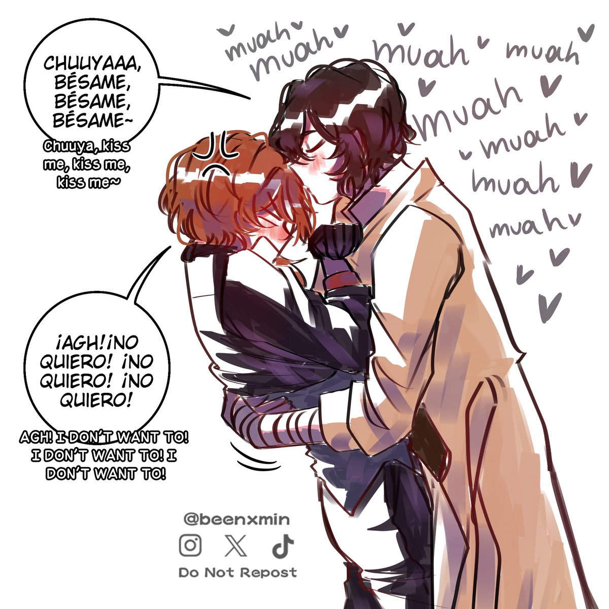 beenxmin's tweet photo. WAWAWAWAWAWAWAWAAAAAAA

#soukoku #chuuya #dazai #bsd #fanart https://t.co/VzcNgkWLCU