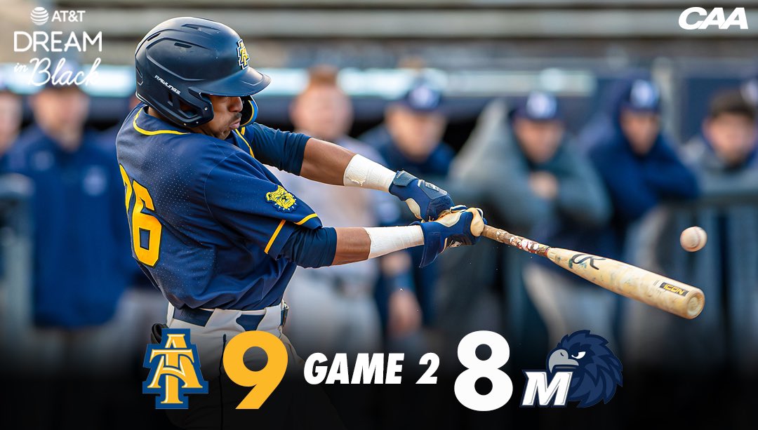 N.C. A&T Athletics (@ncataggies) on Twitter photo Ws IN THE CHAT ๐
Aggies took 2๏ธโฃ CAA dubs on the day with a walk off win in game two! ๐ค๐ฝ
<a href="/NCAT_Baseball/">๐๐ฒ๐ช๐ถ๐ธ๐ท๐ญ ๐๐ฐ๐ฐ๐ฒ๐ฎ๐ผ</a> x #AggiePride Ws IN THE CHAT ๐
Aggies took 2๏ธโฃ CAA dubs on the day with a walk off win in game two! ๐ค๐ฝ
<a href="/NCAT_Baseball/">๐๐ฒ๐ช๐ถ๐ธ๐ท๐ญ ๐๐ฐ๐ฐ๐ฒ๐ฎ๐ผ</a> x #AggiePride