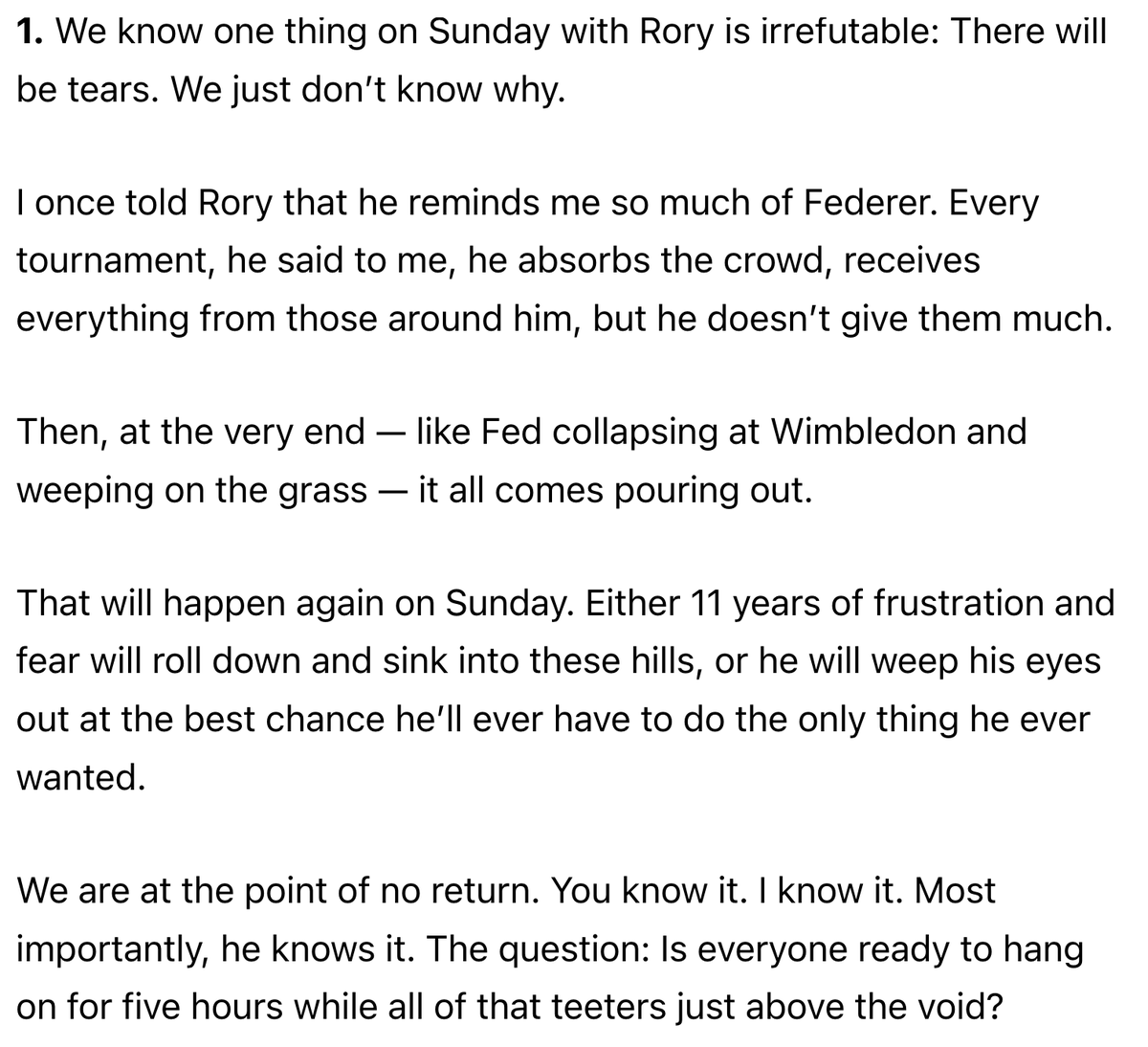 KylePorterNS's tweet photo. Normal Sport newsletter dropping Sunday morning. Sign up at the link in my bio. I legitimately cannot believe any of this is happening. https://t.co/mDEUHjEt2v