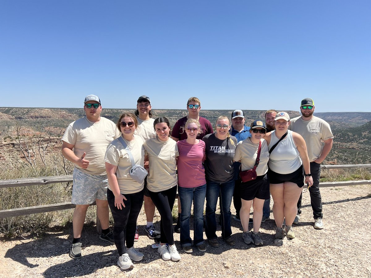 NACTA day 3 &amp; 4 were busy and fun filled days.  A few contests and some hiking aroubd Palo Duro Canyon  Proud of the effort these kids put forth.  Congratulations to Alex Kratcha on his 3rd high individual in the Precision Ag event.