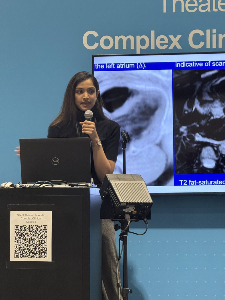 sitagarapati's tweet image. What an amazing and educational experience to present our complex clinical case to @AllanLKleinMD1 !!

Always thankful to my mentors:
@SachinGoelMD @AneeshDhore 
#ACC2025 #multimodalityimaging #EPeeps