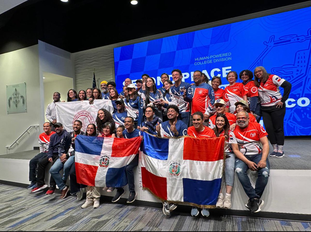 luisabinader's tweet photo. En medio de tanto dolor nos llega una buena noticia, los equipos Apolo 27 y Apolo 27 RC, obtienen 8 premios en la NASA Human Exploration Rover Challenge 2025. Felicidades muchachos, será un honor recibirlos en el Palacio Nacional. https://t.co/IRbDvZsVOP