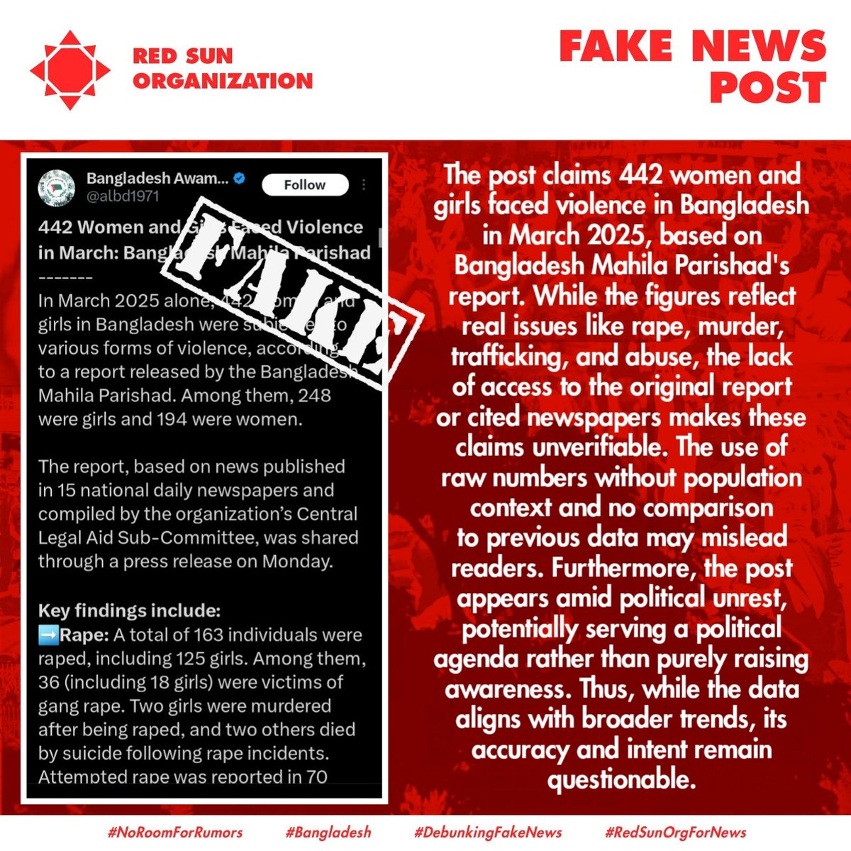 Red_Sun_Org's tweet photo. #StopSpreadingRumors https://t.co/kfVeJ4QTSz