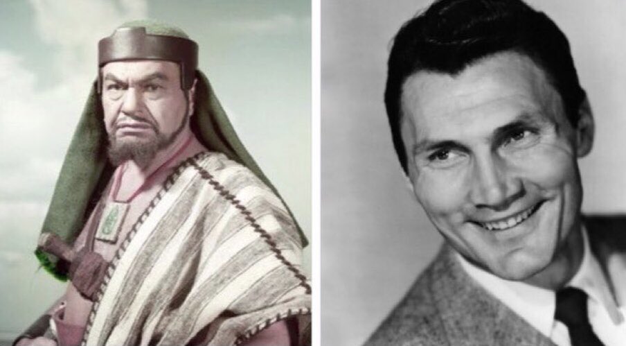 ridethepastlane's tweet image. Edward G Robinson played Dathan in The Ten Commandments (1956). Jack Palance was considered for the role. #TheTenCommandments