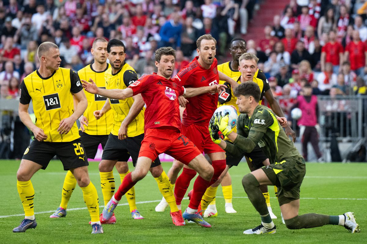 Bayern Munich 2-2 Dortmund (Bundesliga) 2025.04.12 Kane im tiếng