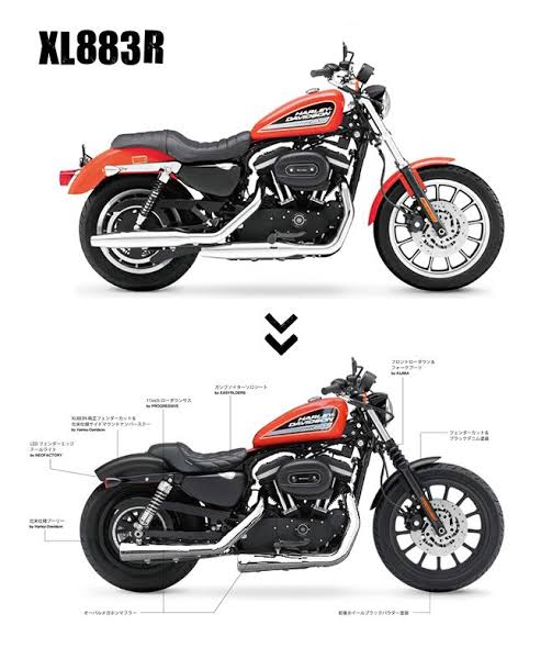 IRON、48を生産終了したのが残念だ。
#HarleyDavidson