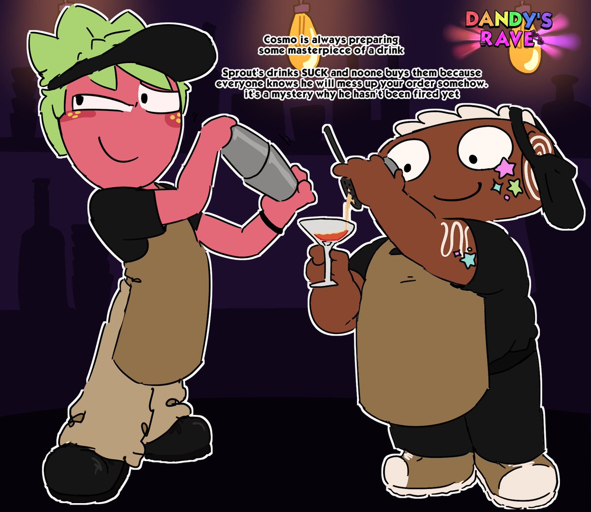 havuky's tweet photo. oh and Sprout and cosmo are bartenders for the club !!! https://t.co/Rupv7X1R60