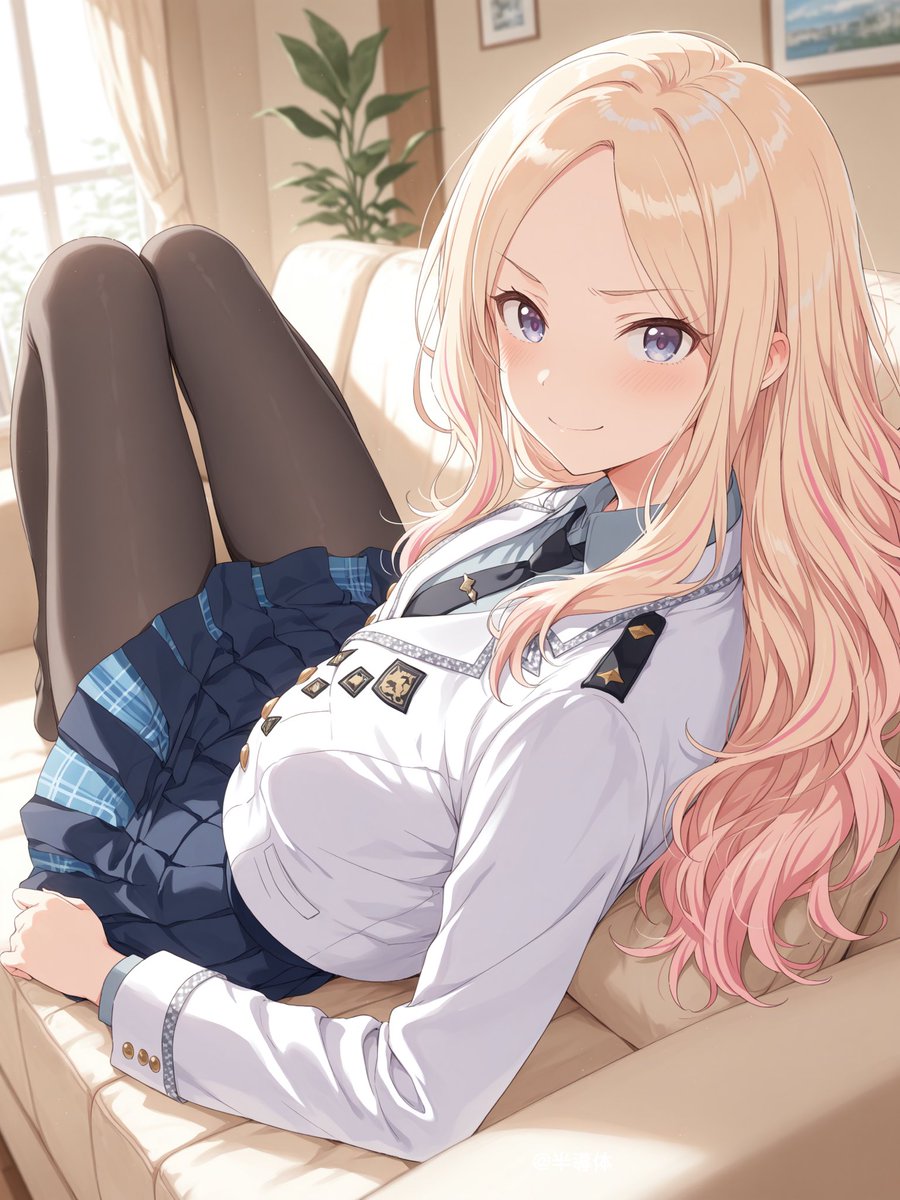 ソファーに誘う星南会長
#学マス #十王星南