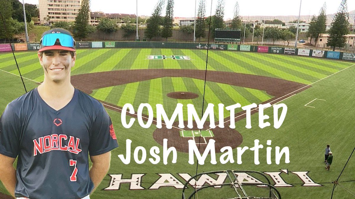 Norcal Black (@norcalblack) on Twitter photo Congratulations to former <a href="/SMmustangBB/">San Marin Baseball</a> and <a href="/SRJCbaseball/">Santa Rosa JC Baseball</a> 1B/OF <a href="/Josh24Martin/">Joshua Martin</a> on his commitment to <a href="/HawaiiBaseball/">Hawaii Baseball</a>
#committed
<a href="/NorCalBlack/">Norcal Black</a> <a href="/NorCalBaseball/">Tony Crivello</a> <a href="/NorCalU1/">NorCalU</a> Congratulations to former <a href="/SMmustangBB/">San Marin Baseball</a> and <a href="/SRJCbaseball/">Santa Rosa JC Baseball</a> 1B/OF <a href="/Josh24Martin/">Joshua Martin</a> on his commitment to <a href="/HawaiiBaseball/">Hawaii Baseball</a>
#committed
<a href="/NorCalBlack/">Norcal Black</a> <a href="/NorCalBaseball/">Tony Crivello</a> <a href="/NorCalU1/">NorCalU</a>